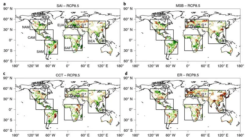 Model shows solar geoengineering may be surprisingly effective in alleviating impacts of global warming on crops -- Research offers better understanding of solar geoengineering’s effect on agriculture